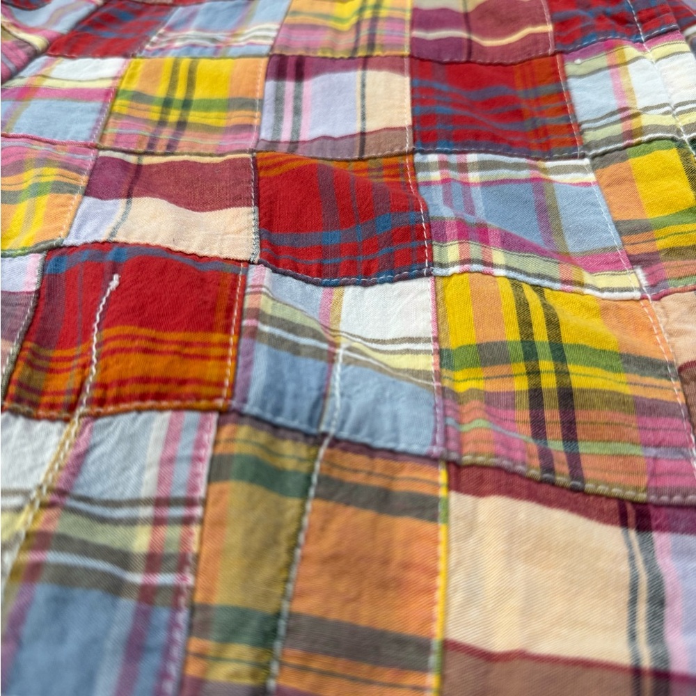 J. Crew Multicolor Patchwork Plaid Blazer Jacket - image 4